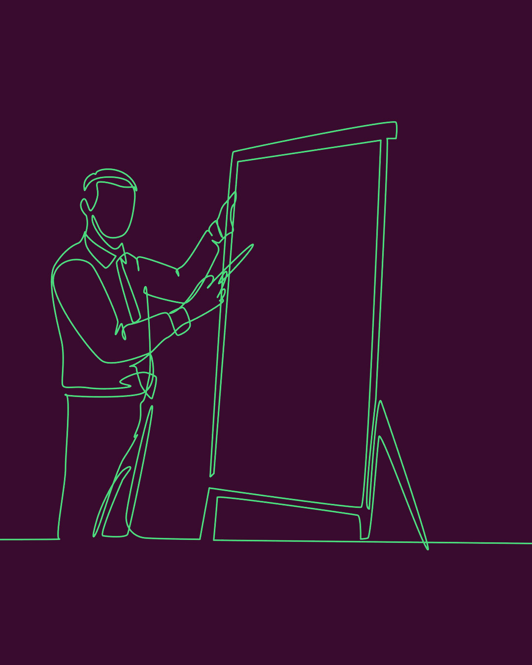 INTREAL Icon Mann Whiteboard