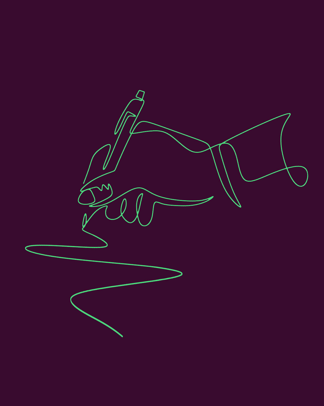 INTREAL Icon schreibende Hand